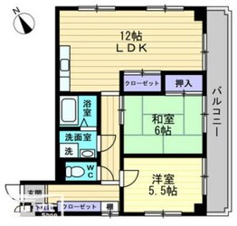 ル・ポール番町の物件間取画像